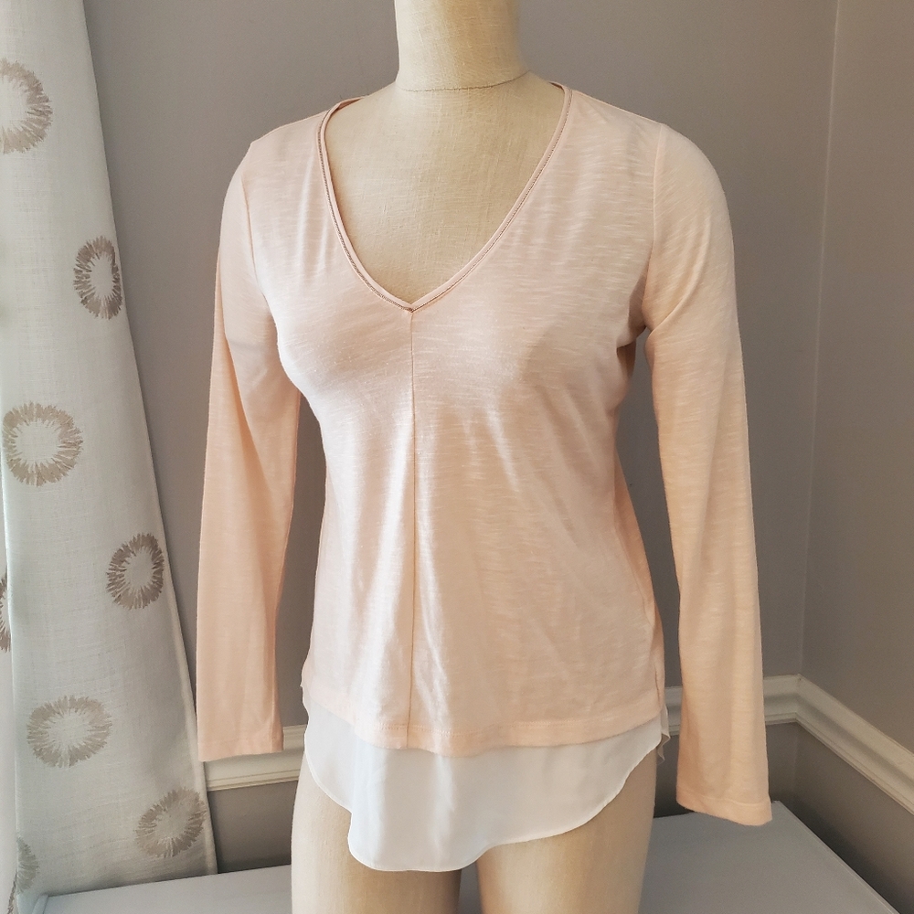 WHBM light pink top size S